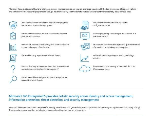 microsoft cyber security recommendations